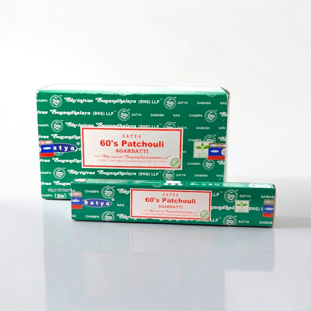 Encens Patchouli Satya Années 60