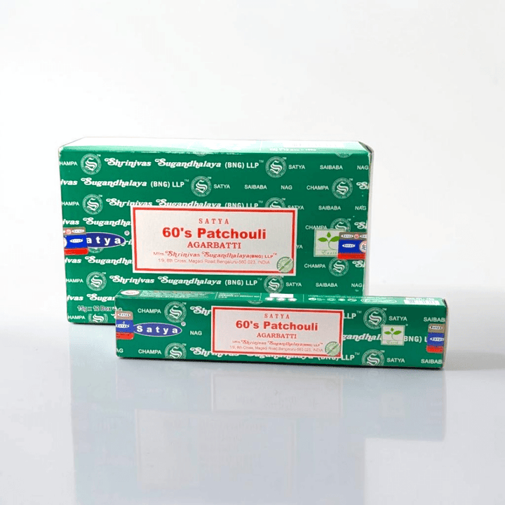 Encens Patchouli Satya Années 60