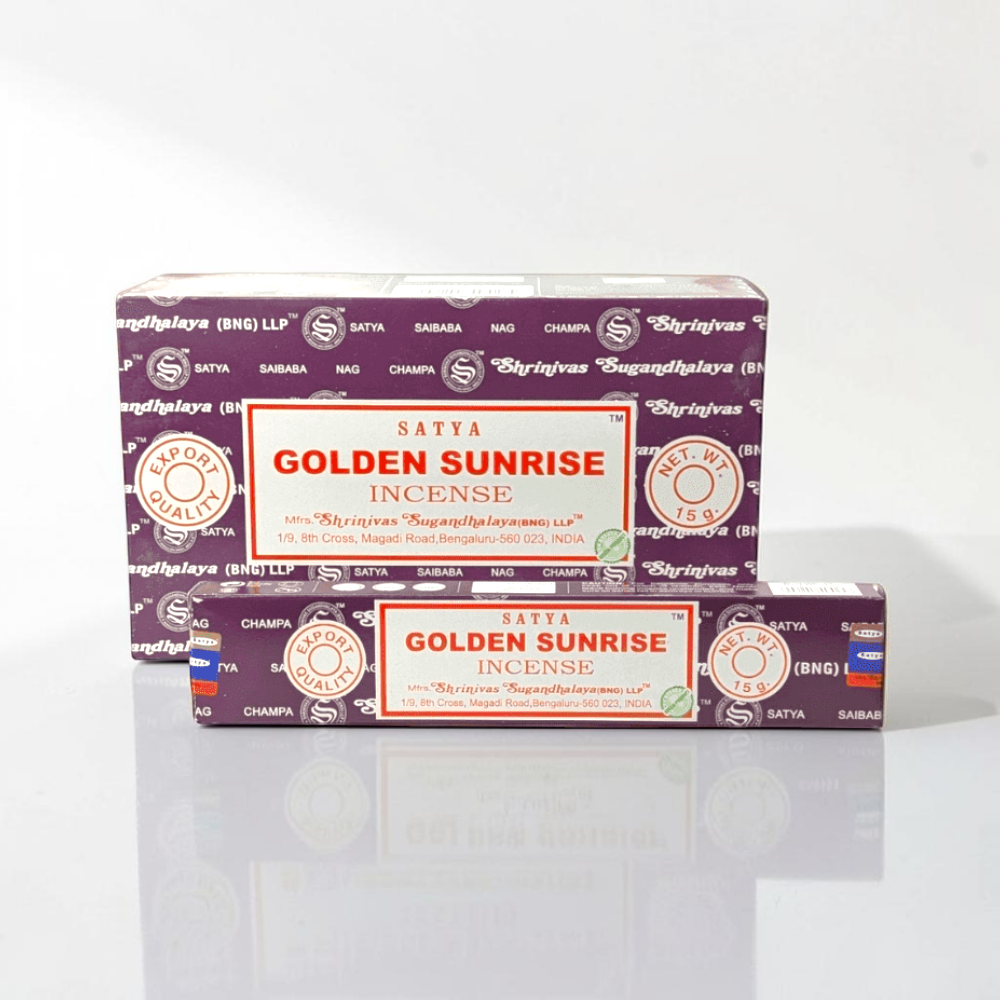 Buy Satya Incense Online | Satya Golden Sunrise Incense – Incense Store Canada