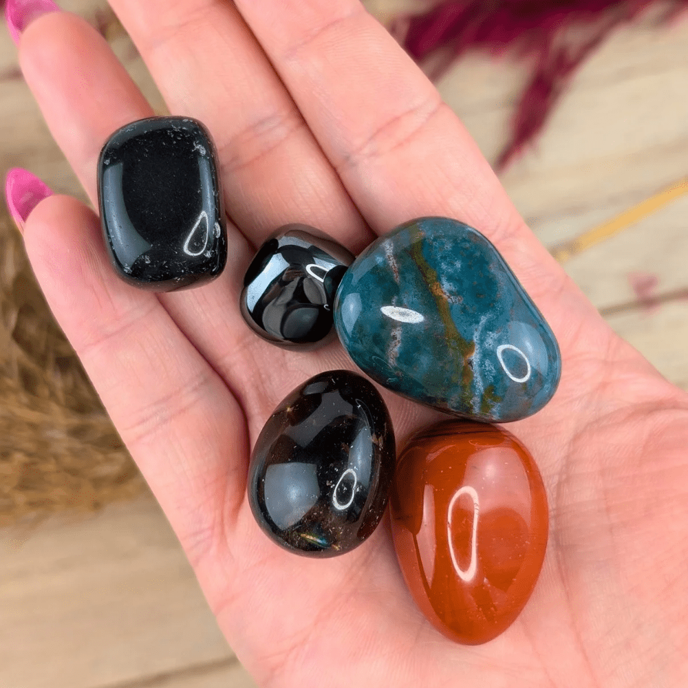 Root Chakra Crystal Set will balance and heal the energy within the root Chakra energy center 