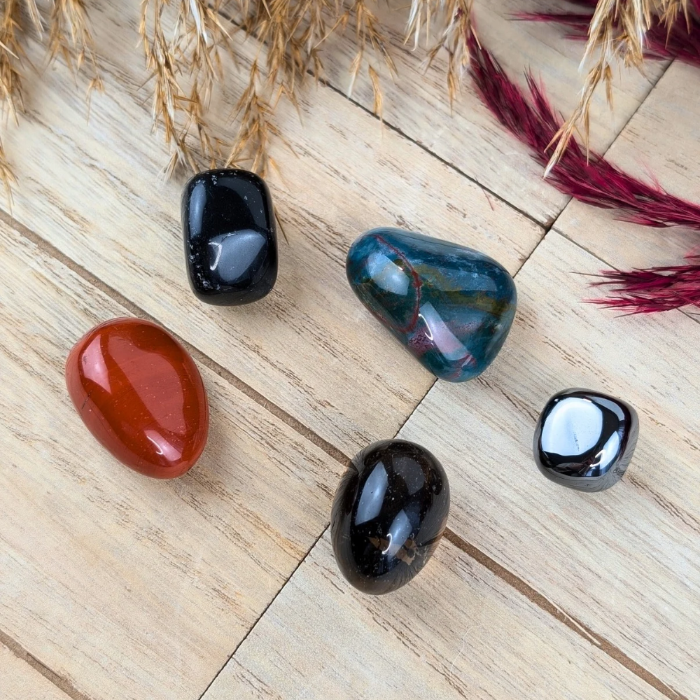 Root Chakra Crystal Set will balance and heal the energy within the root Chakra energy center 