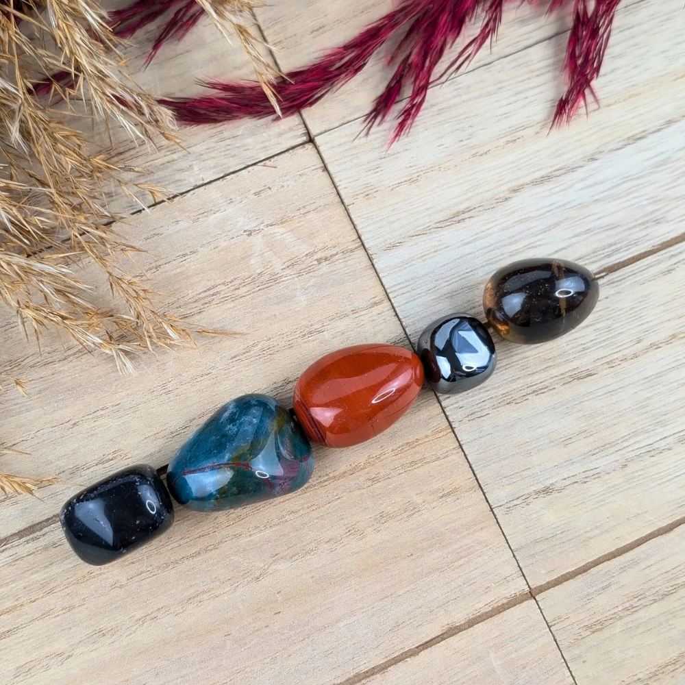 Root Chakra Crystal Set will balance and heal the energy within the root Chakra energy center 