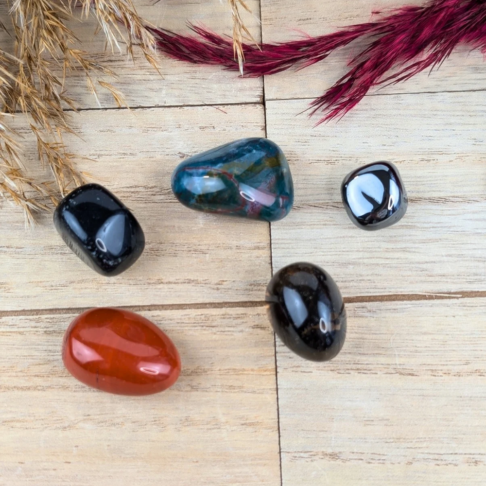 Root Chakra Crystal Set will balance and heal the energy within the root Chakra energy center 