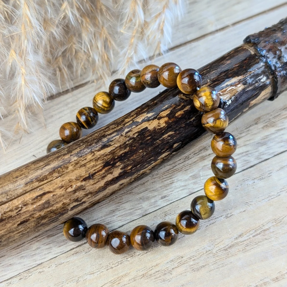 Tigers Eye Bracelet is one of the best crystals for protection