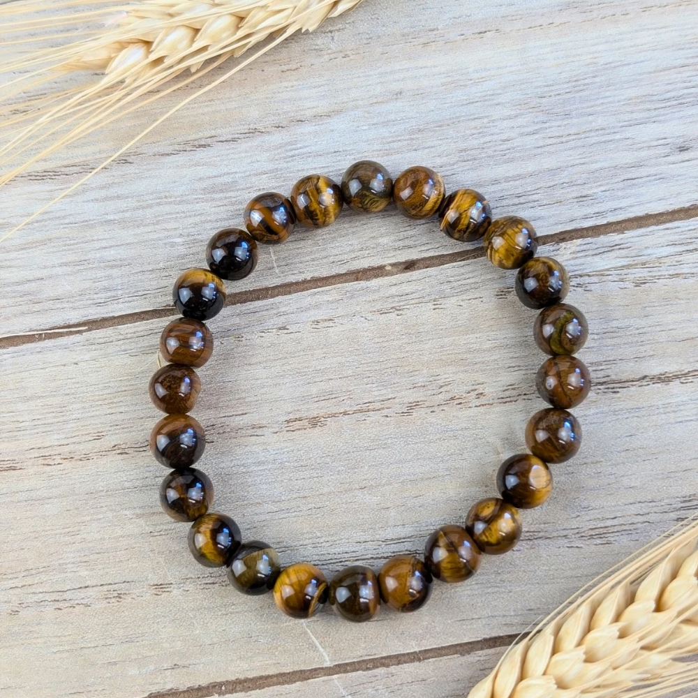 Tigers Eye Bracelet is one of the best crystals for protection