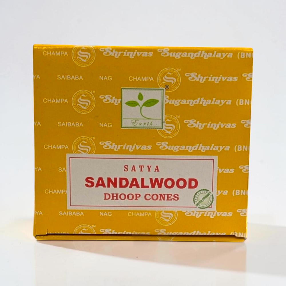Satya Sandalwood Dhoop Cones | Buy Satya Incense Online – Barrie Ontario