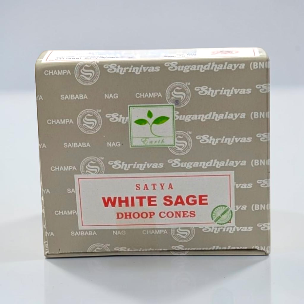 Buy Satya Incense Online | Satya White Sage Dhoop Cones – Spiritual Store Canada