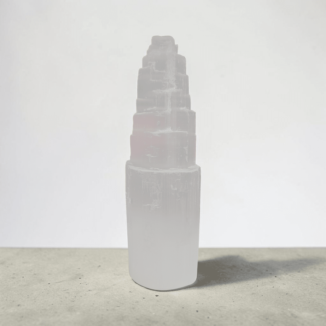 crown chakra crystal like selenite energy cleansing stone available at Zen Collection Metaphysical Store Canada
