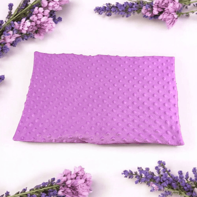 Vibrant Purple Minky Weighted Lap Pad