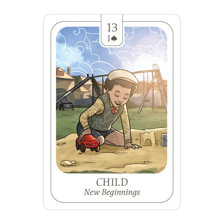 Child card (13) from the Simplicity Lenormand