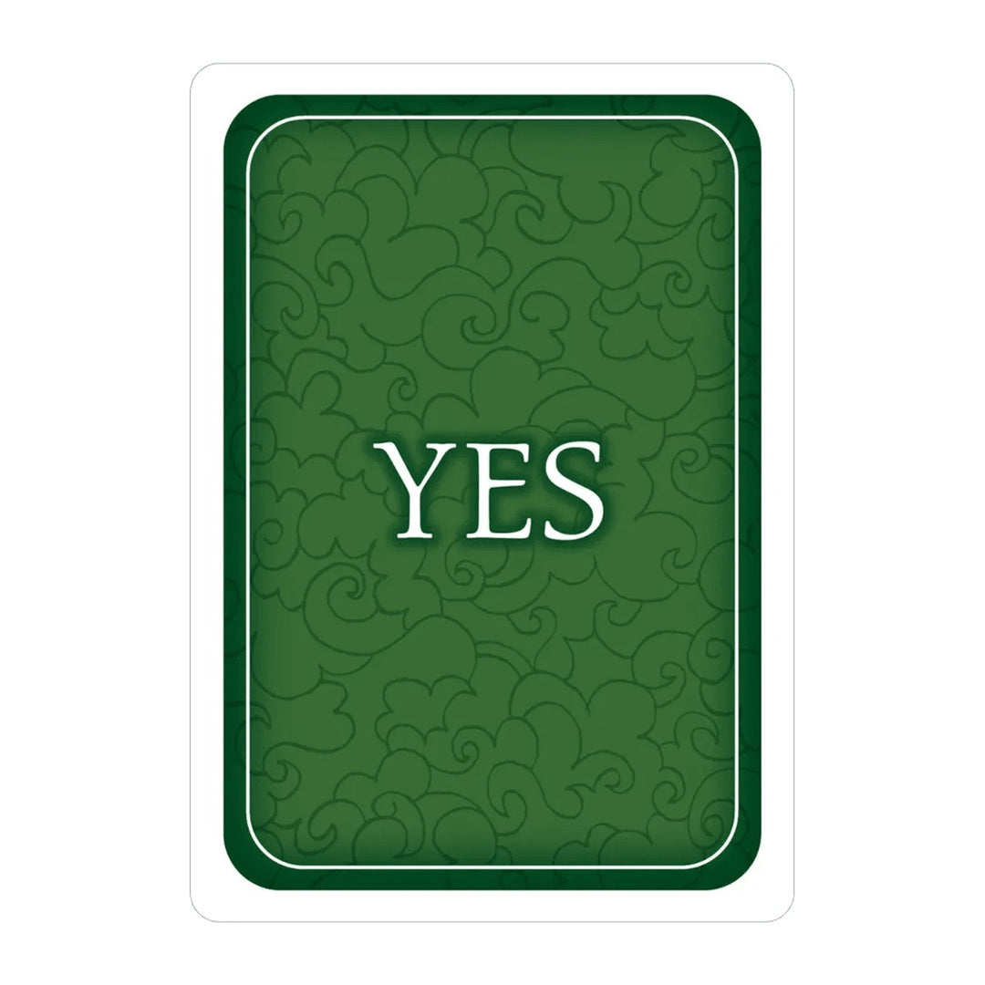 Green card reading Yes from the Simplicity Lenormand