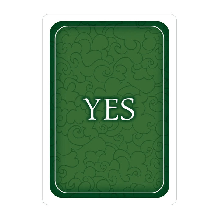 Green card reading Yes from the Simplicity Lenormand