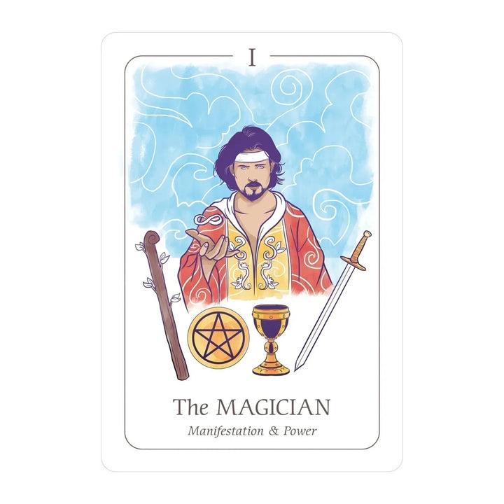 The Magician card from the Simplicity Tarot
