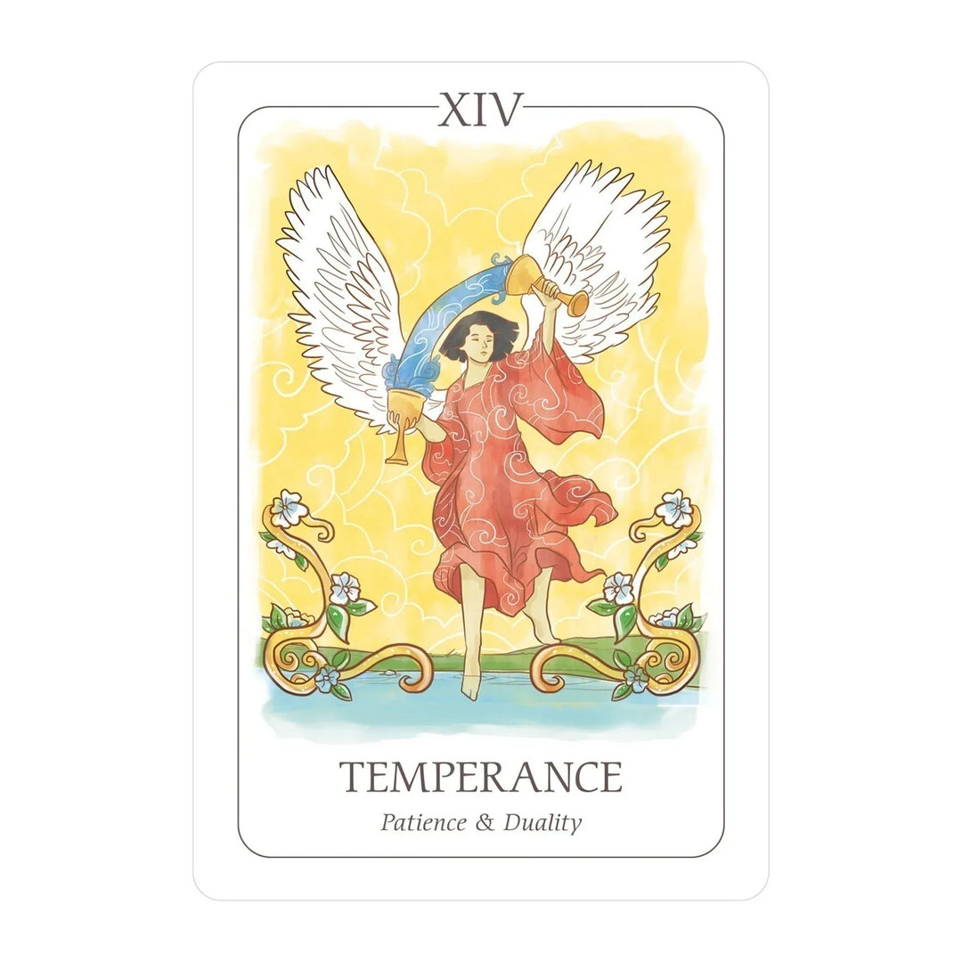 Temperance card from the Simplicity Tarot
