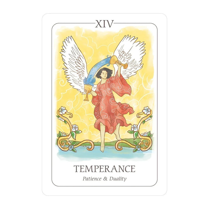 Temperance card from the Simplicity Tarot