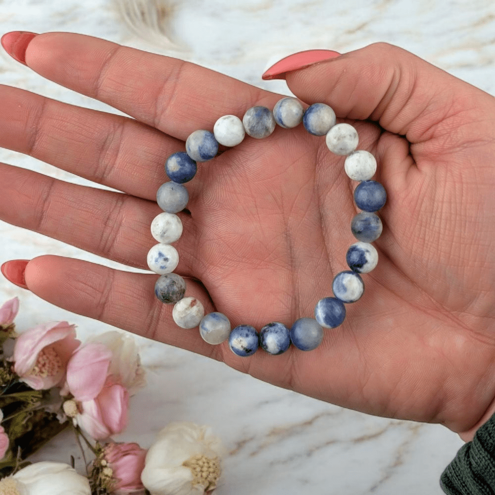 Handmade in Canada Sodalite Bracelet for Intuition