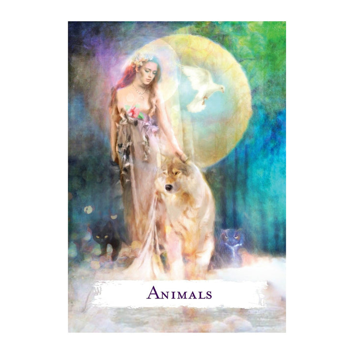 Animals card from the Spellcasting Oracle Cards