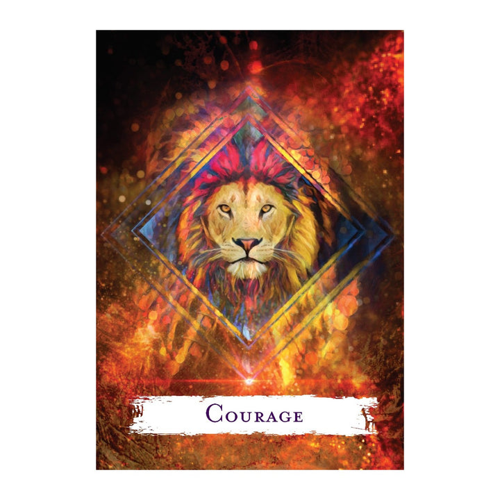 Courage card from the Spellcasting Oracle Cards