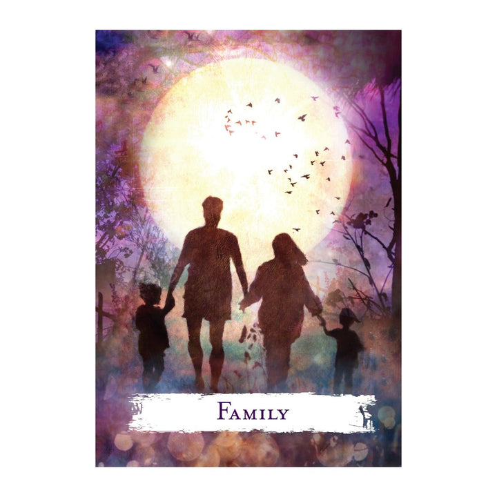 Family card from the Spellcasting Oracle Cards