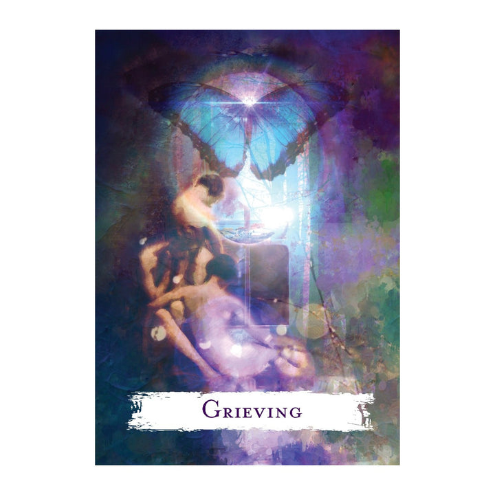 Grieving card from the Spellcasting Oracle Cards