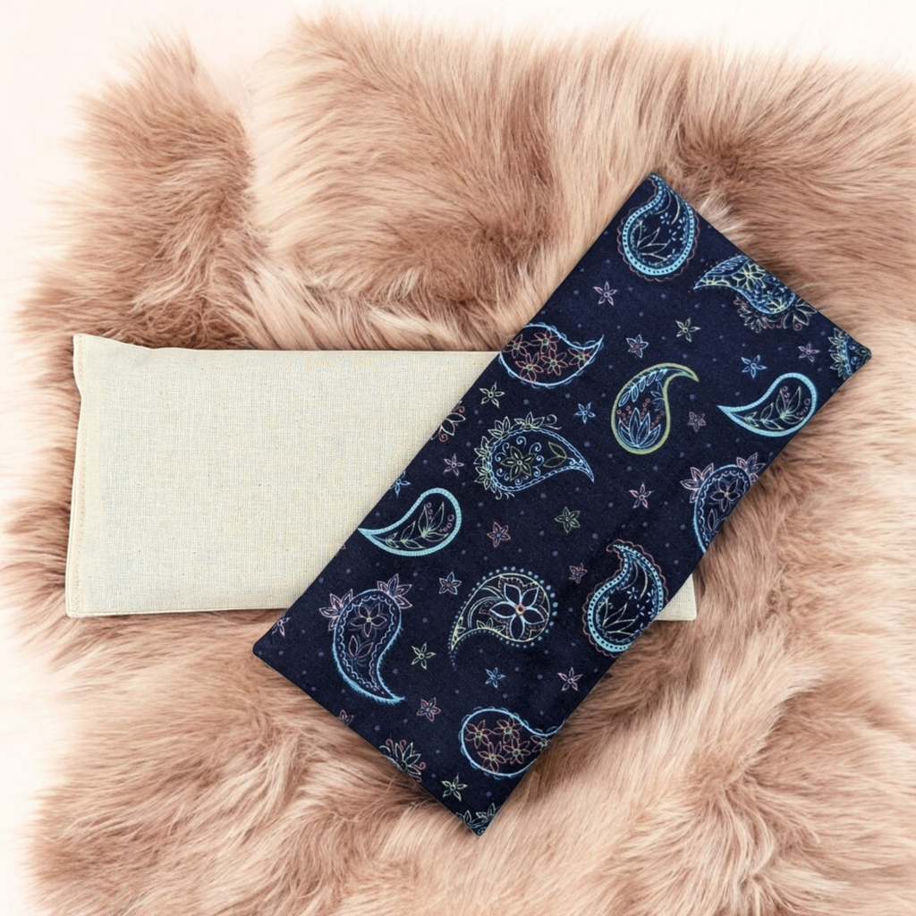 Aromatherapy eye pillow for meditation, yoga, and sleep