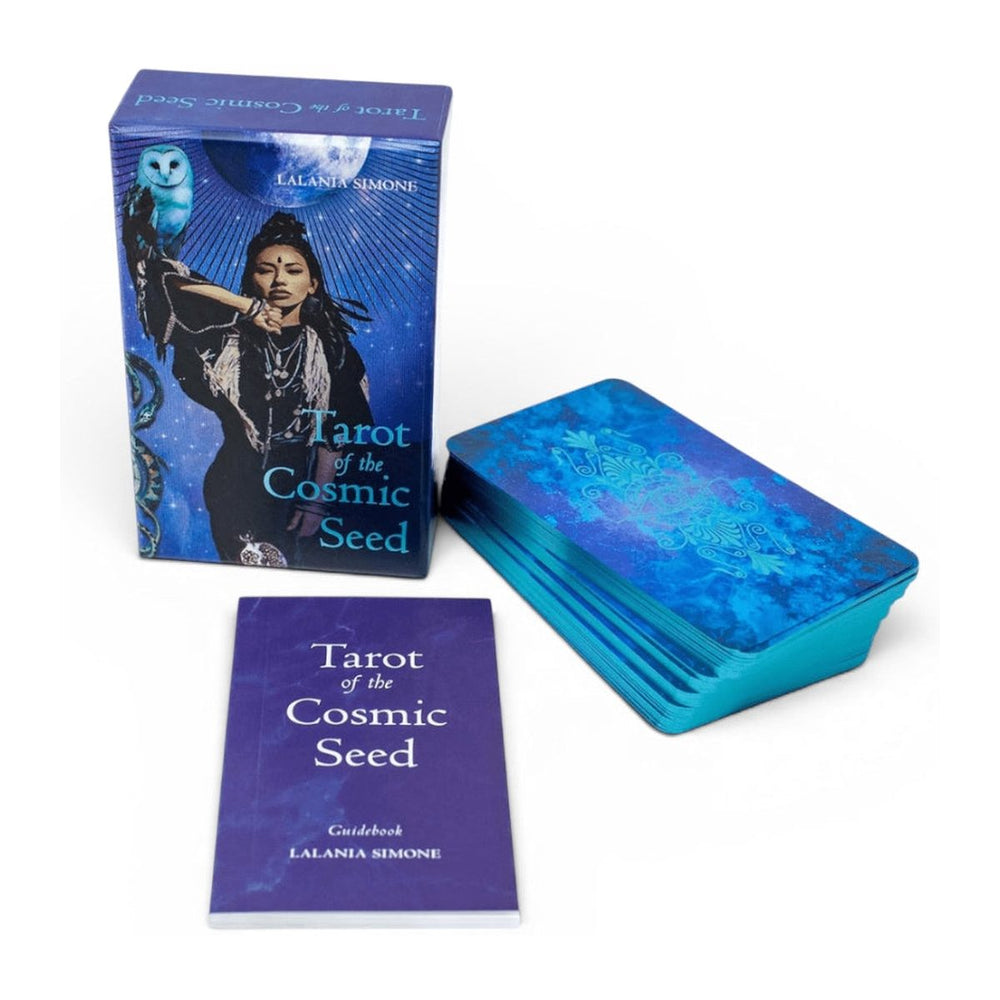 Tarot of the Cosmic Seed box, guidebook and deck