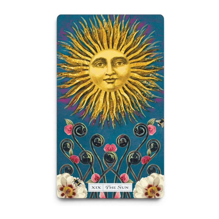 The Sun card from the Tarot of the Cosmic Seed