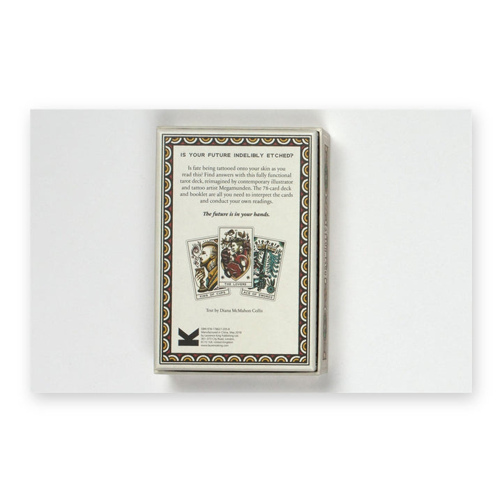 Tattoo Tarot box back