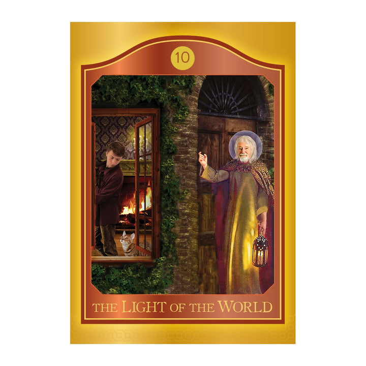 The Light of the World card from The Akashic Tarot