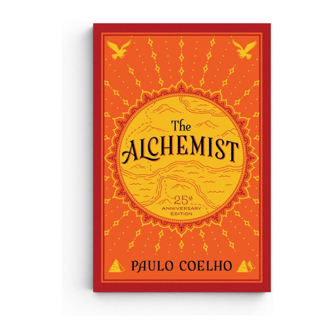 The Alchemist by Paulo Coelho, 25th anniversary edition front cover