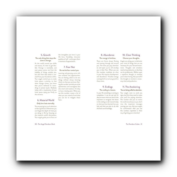 The Angel Numbers Book — Image 4 | tarot cards Barrie Ontario | Zen Collection