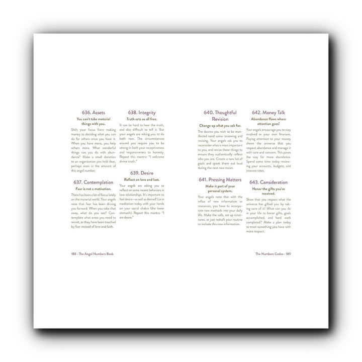 The Angel Numbers Book — Image 6 | oracle deck Canada | Zen Collection