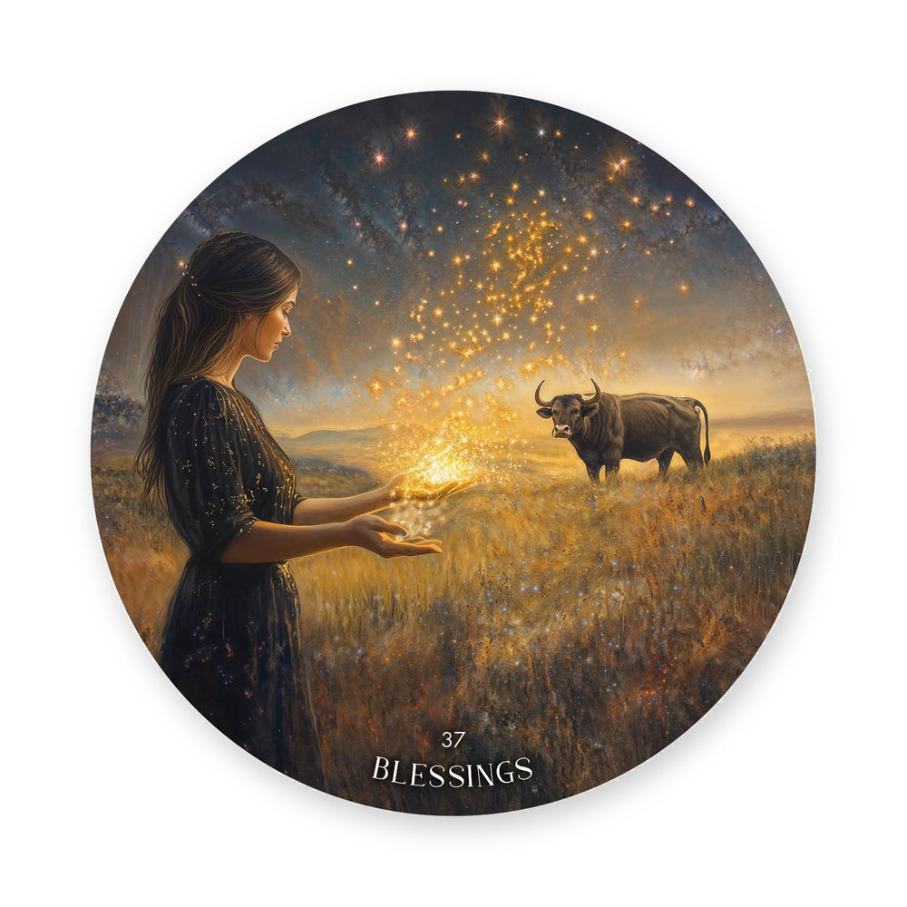 The Dark Moon Oracle sample card, 1 of 5