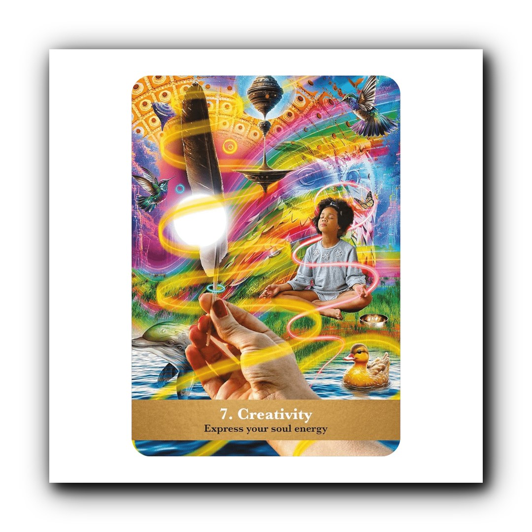 The Golden Future Oracle — Image 3 | metaphysical store Barrie | Zen Collection