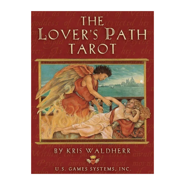 The Lover’s Path Tarot deck box by Kris Waldherr
