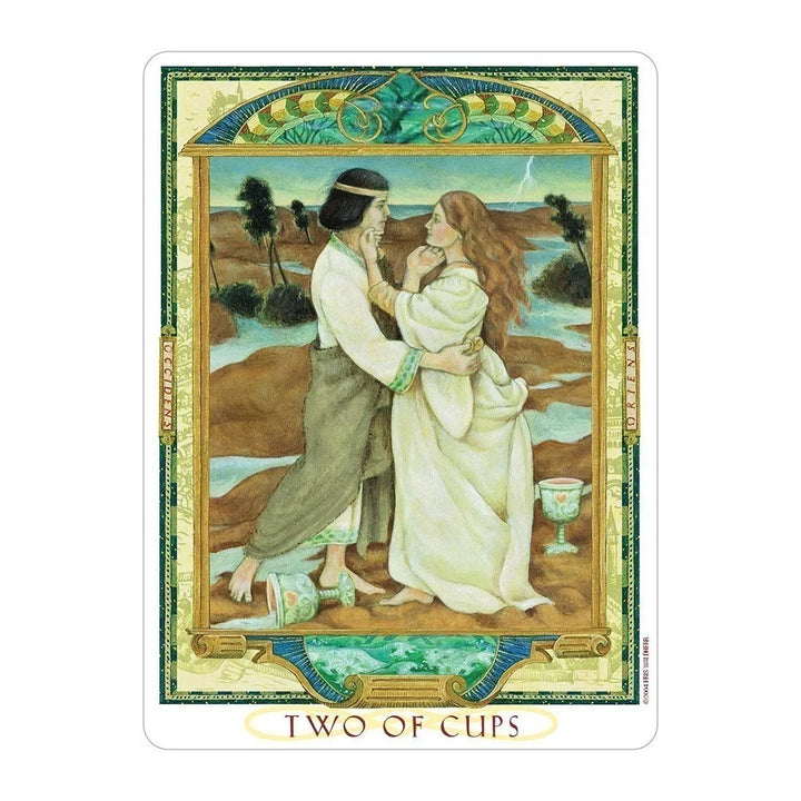 Two of Cups card from The Lover’s Path Tarot