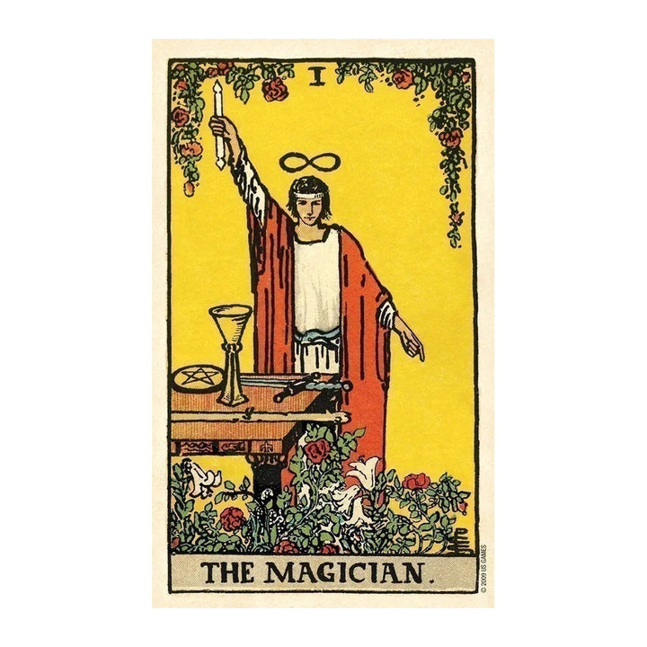 The Magician card from The Pamela Colman Smith Commemorative Set