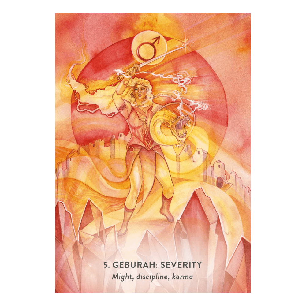 sephiroth and magical forces oracle deck