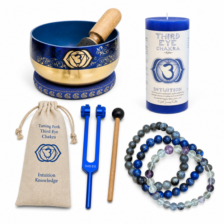Premium Third Eye Chakra Healing Set - Main view | Zen Collection Metaphysical Store