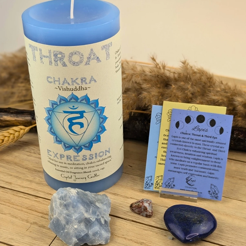 throat chakra set for opening the lines of communication