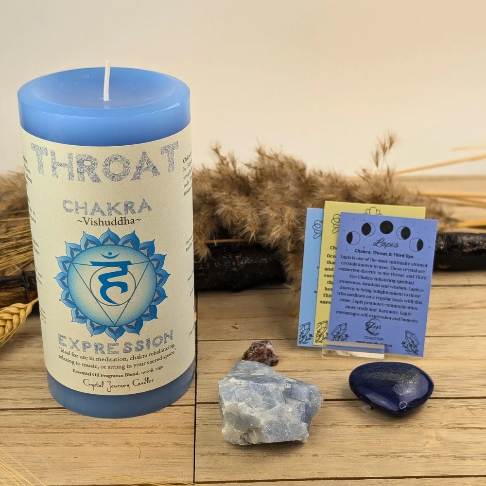 throat chakra set for opening the lines of communication