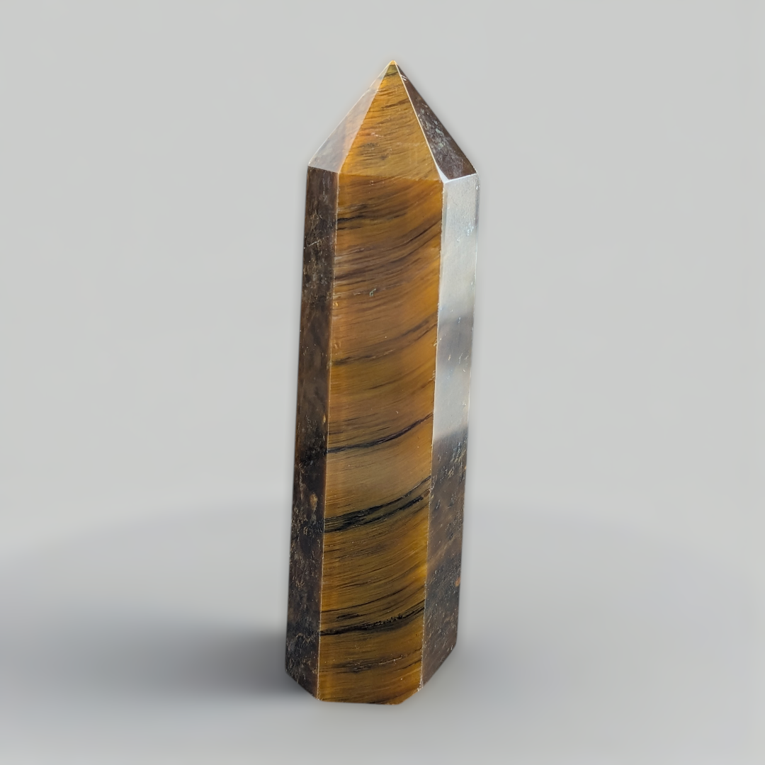 tiger’s eye is a solar plexus chakra crystal for confidence available at zen collection metaphysical store in Barrie 