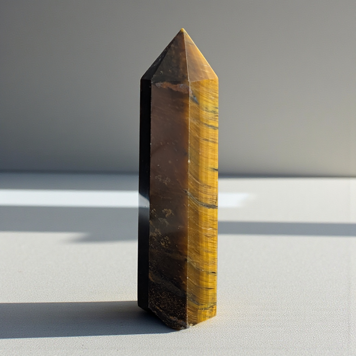 tiger’s eye is a solar plexus chakra crystal for confidence available at zen collection metaphysical store in Barrie 