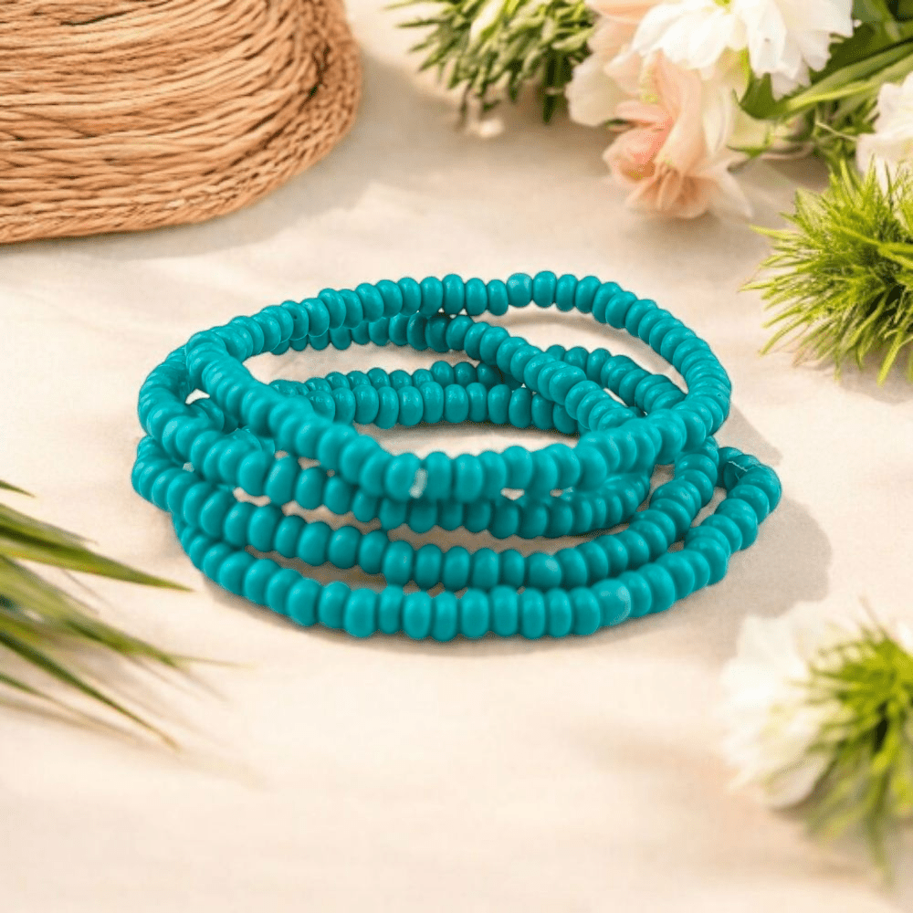 stretch turquoise anklets metaphysical store