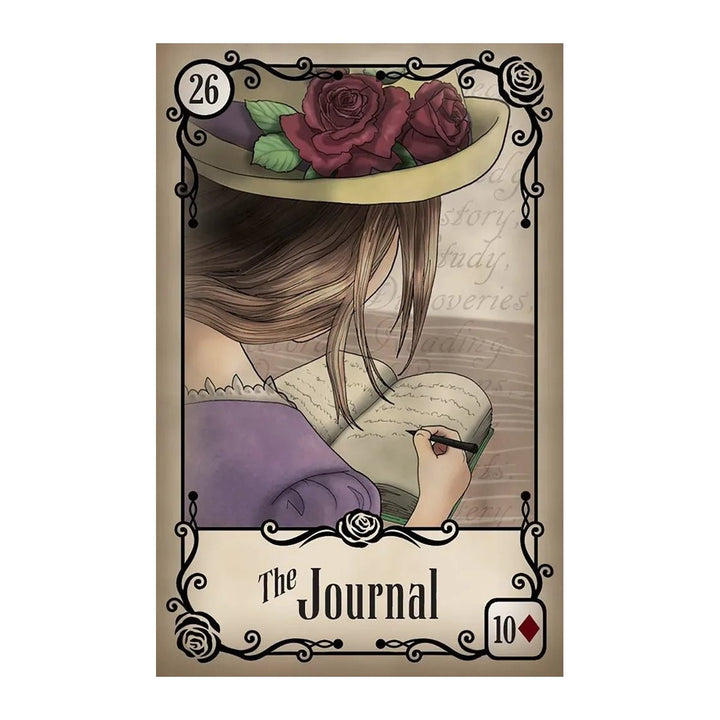 The Journal card (26) from the Under the Roses Lenormand