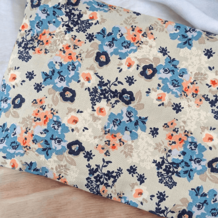 Zen Collection neck wrap with whimsical flower print