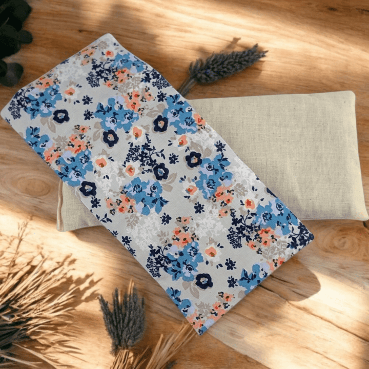 Flaxseed eye pillow for stress and tension relief