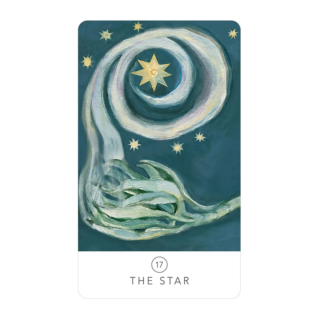The Star card from the White Sage Tarot