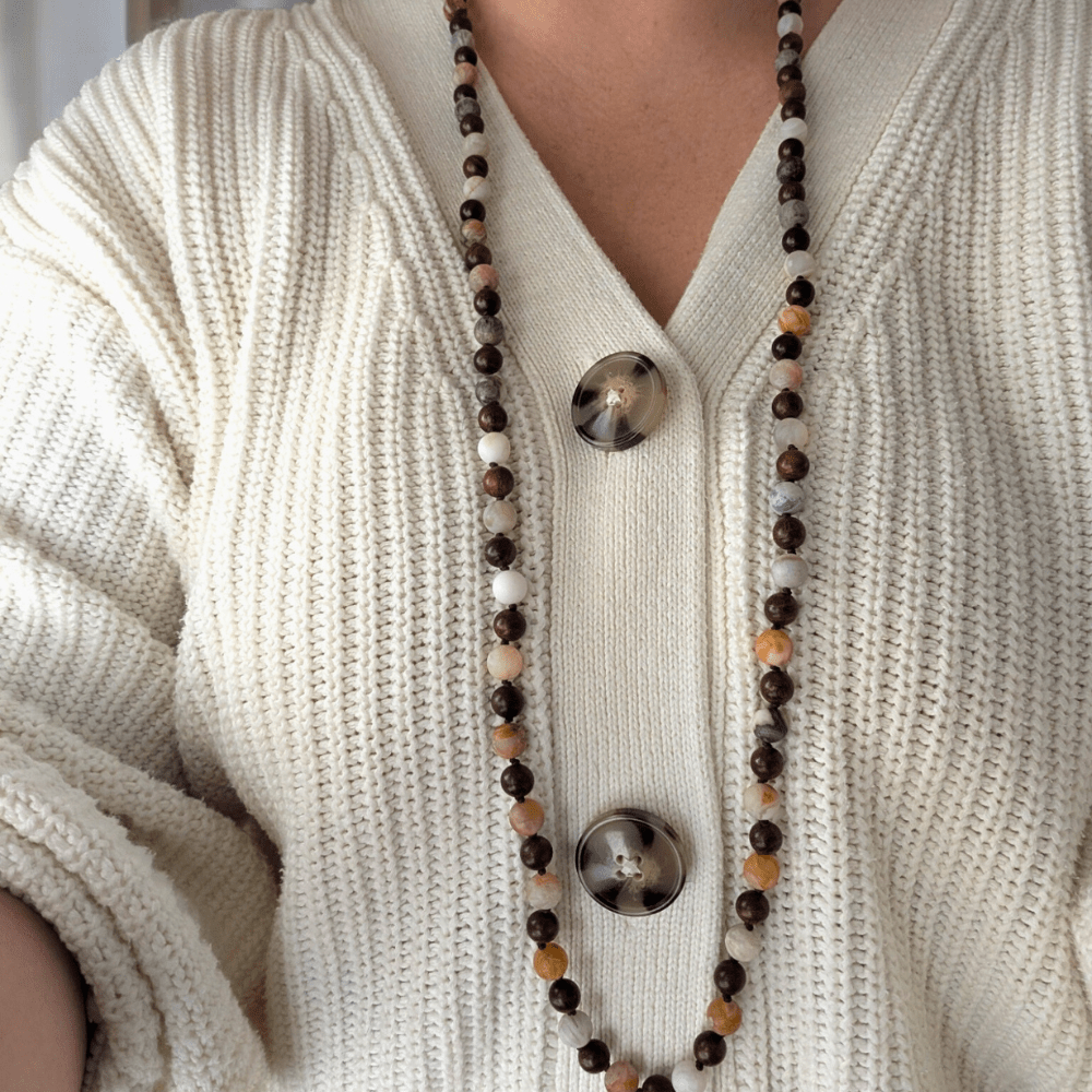 Prayer beads for meditation and focus