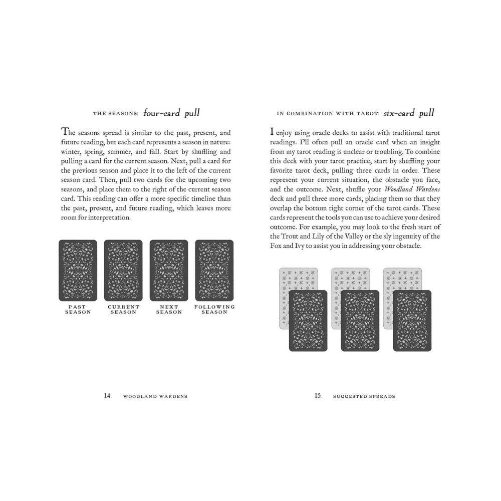 shop in-store or online for woodland wardens oracle deck a zen collection crystal stores Barrie.